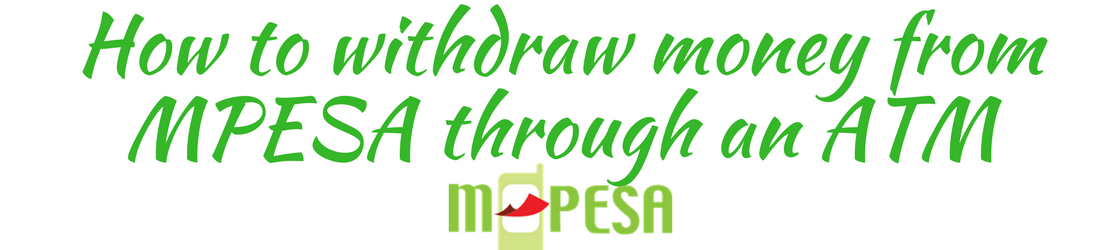 how to withdraw money from family bank through mpesa