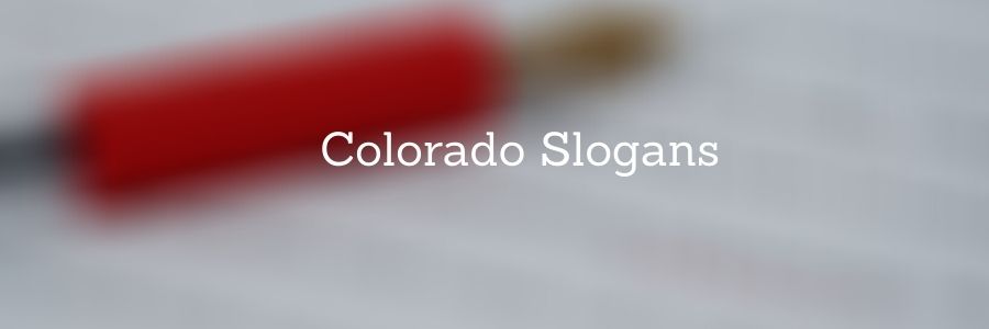 Colorado slogans